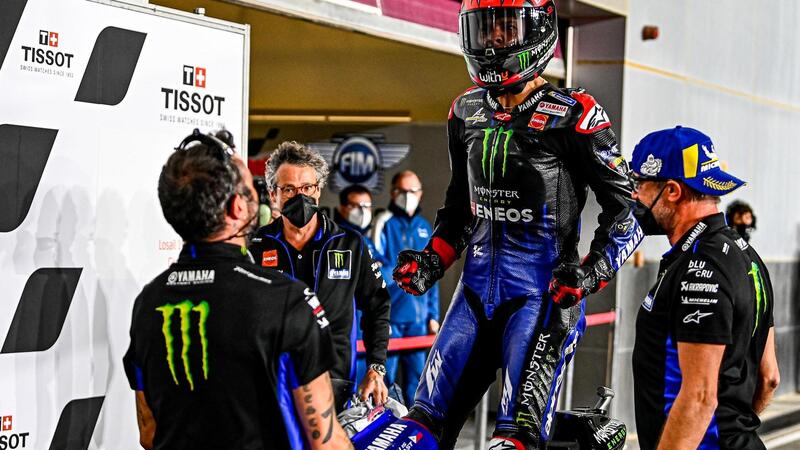 MotoGP 2021, GP Qatar/2. Fabio Quartararo: &quot;Decisiva la strategia di corsa&quot;