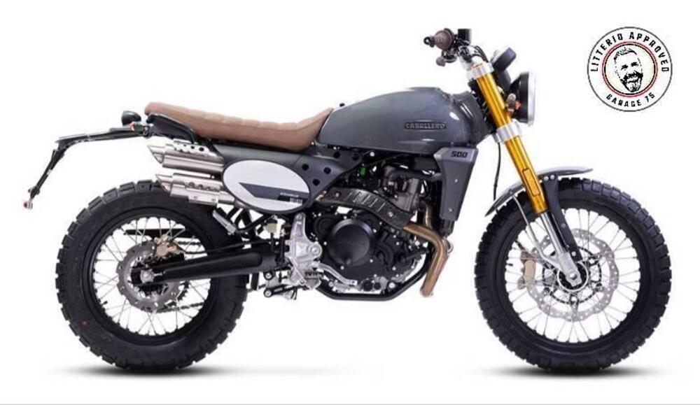 Fantic Motor Caballero 500 Scrambler Deluxe (2021 - 23) (2)