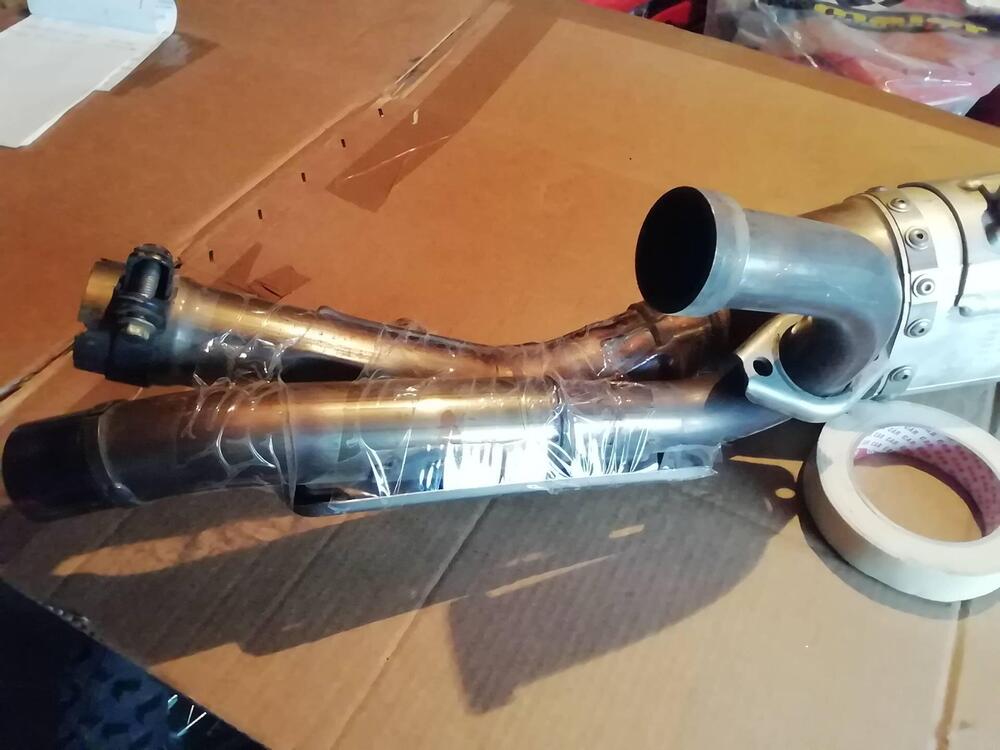 Marmitta SUZUKI RMZ 450 2010 completa (3)