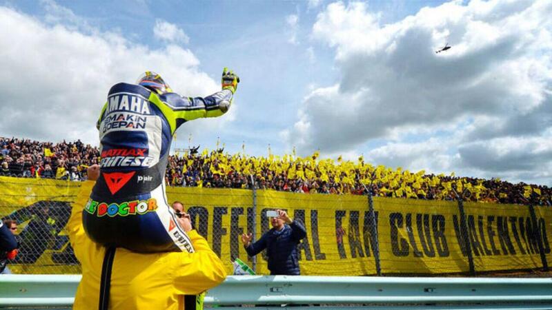 Traguardo social: il fanclub di Valentino Rossi moltiplica per mille il 46