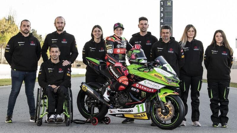 Superbike: Provec WorldSS300, un team al femminile