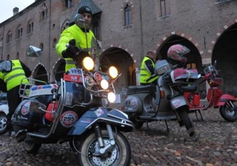 Elvezio Biserni vince la 1000 Km Vespistica 2013