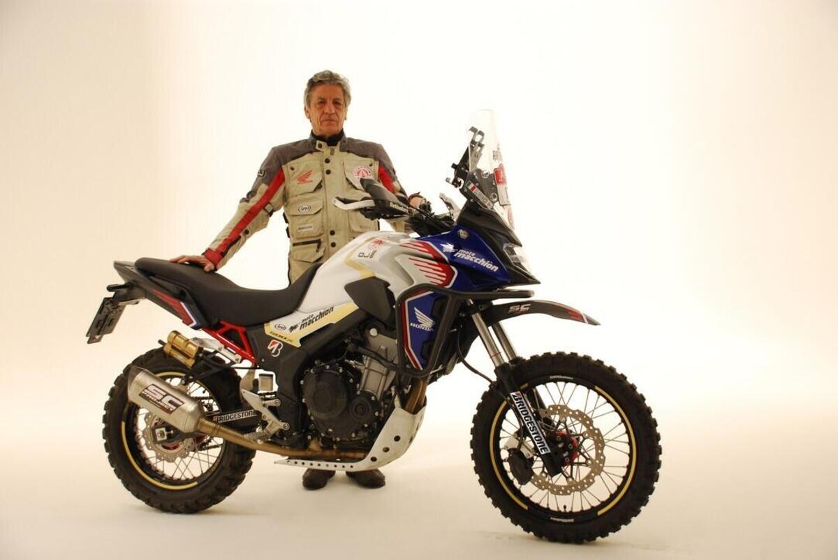 Renato Zocchi in gara con la Honda CB 500X News - Main Image