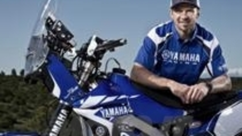 Dakar &amp; Mondiale Cross-Country Rally. Cyril Despres con Yamaha