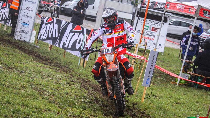 Italiano Enduro: Jordi Gardiol assoluto sotto la pioggia di Manzano