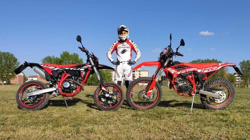 Beta 125 RR 4t Enduro e Motard TEST 2021: motore a fasatura variabile!