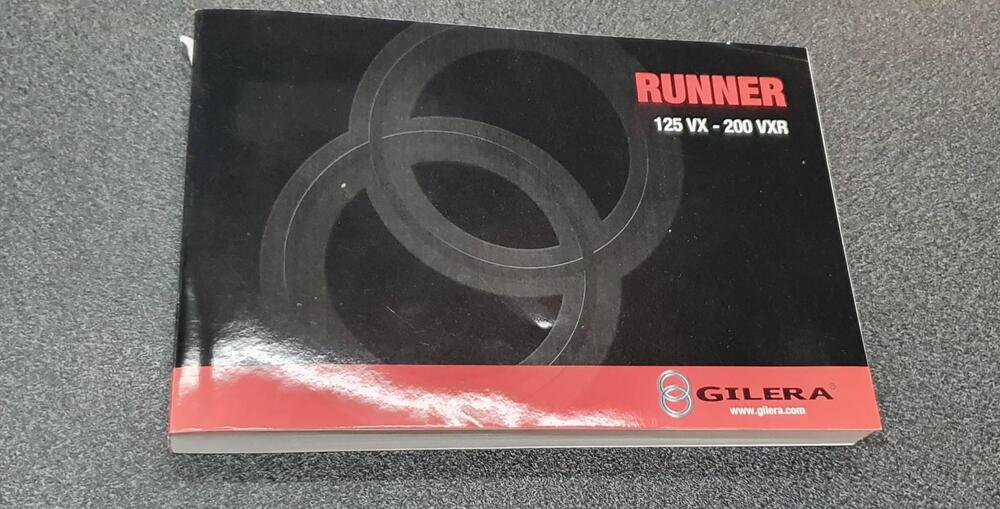 USO E MANUTENZIONE GILERA RUNNER 125 VX - 200 VXR