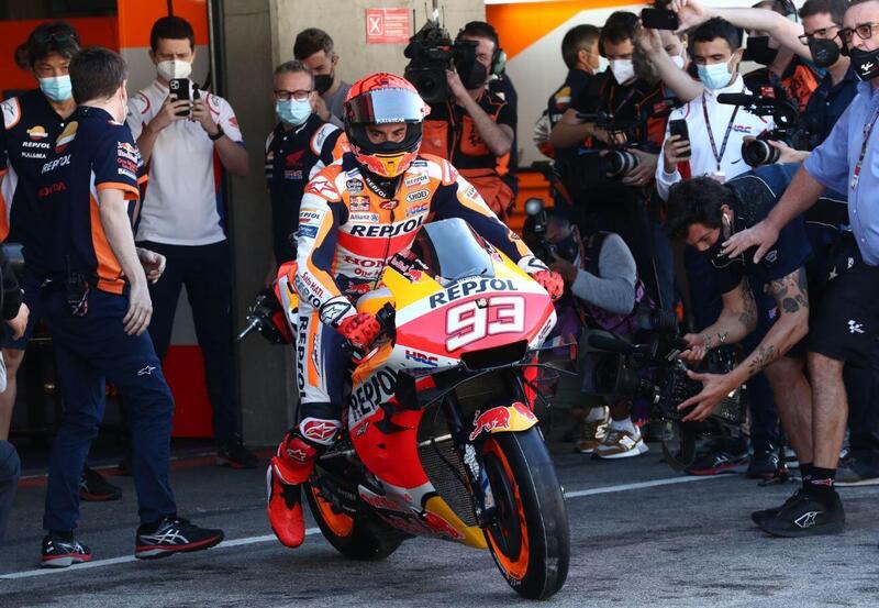 MotoGP. GP del Portogallo a Portimao. Marc Marquez. &ldquo;Sorpreso dal risultato e dalle sensazioni&rdquo;