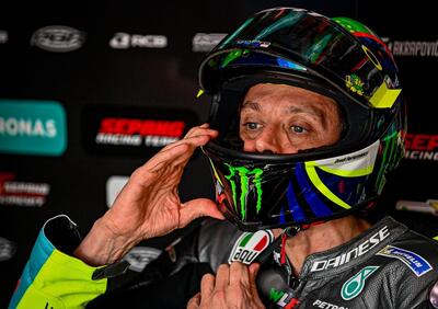 MotoGP. GP del Portogallo a Portimao. Valentino Rossi: Arrabbiarsi non serve 