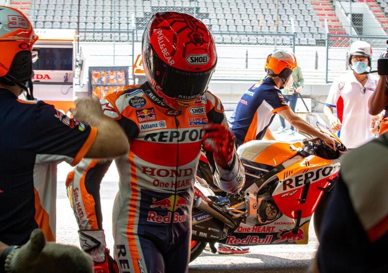 MotoGP. GP del Portogallo a Portimao. Marc Marquez: &quot;Potrei anche non finire la gara&quot;