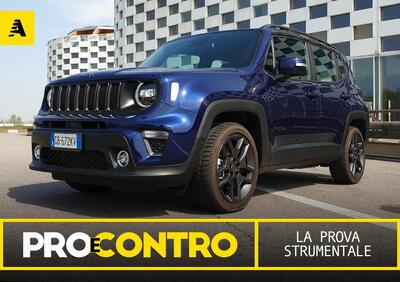 Jeep Renegade 4xe ibrida plug-in, PRO e CONTRO. La prova strumentale [Video]