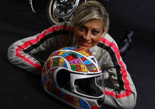 Maddalena Corvaglia e la passione per le moto: &quot;Sogno un viaggio in Europa con mia figlia&quot;