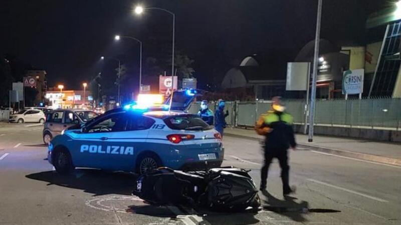 Verona. Fuggono in moto dalla Polizia. Arrestati dopo lo scontro