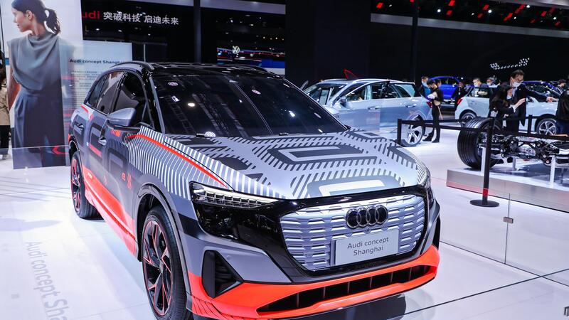 Visto a Shangai: Audi Concept SUV elettrico [Q4 e-tron Lunga?]