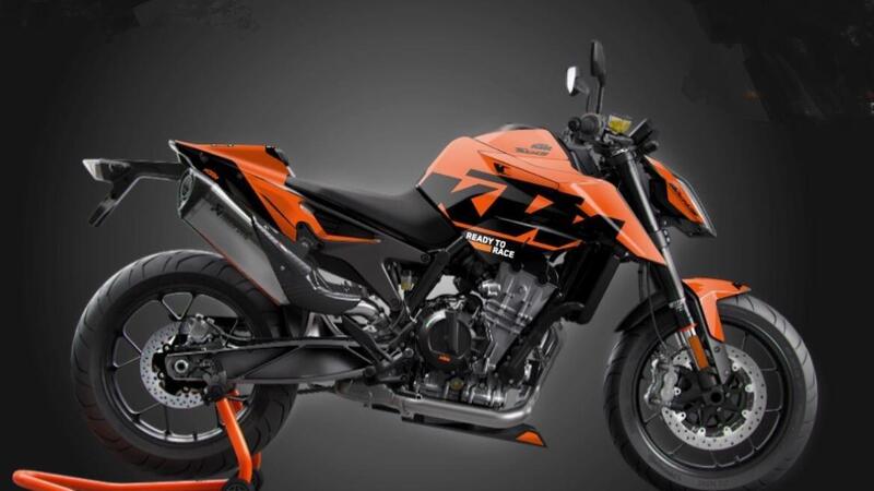 KTM 890 Duke Black Tech3 Limited Edition. Aria di MotoGP