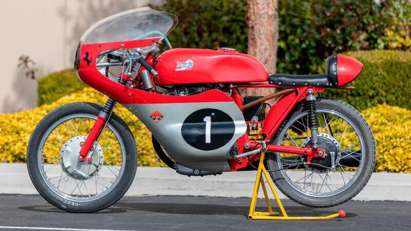 Ducati 125GP Bialbero, col Cavallino, va all&#039;asta