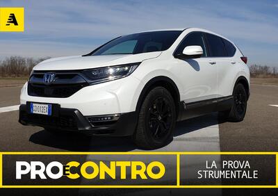 Honda CR-V Hybrid, PRO e CONTRO. La prova strumentale [Video]