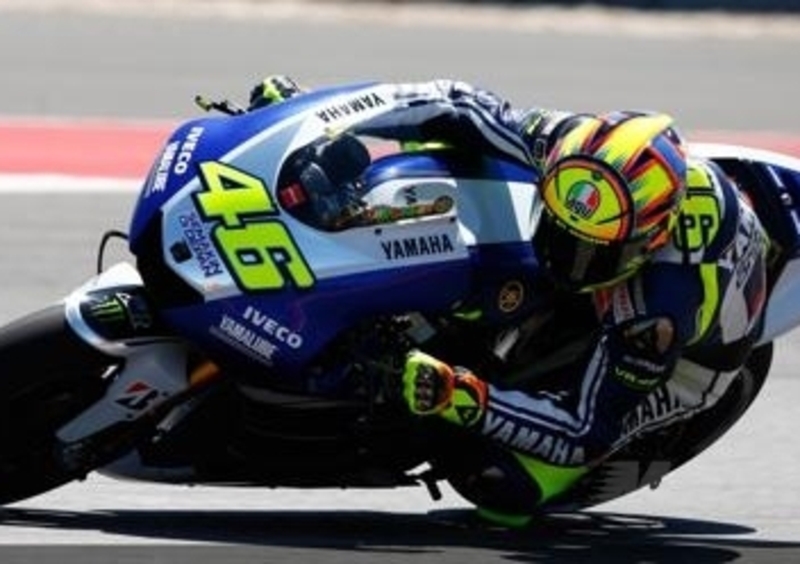 GP di Catalunya. Rossi &egrave; il pi&ugrave; veloce del venerd&igrave;