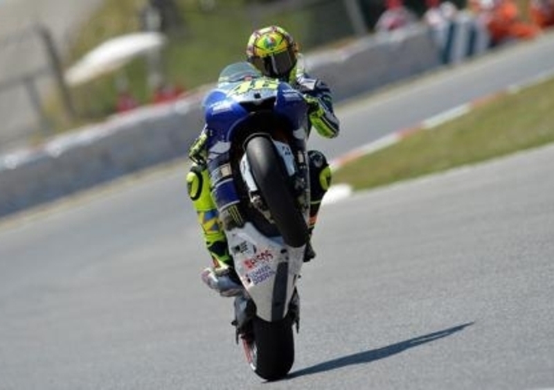 Rossi: &quot;Che gusto essere primo&quot;