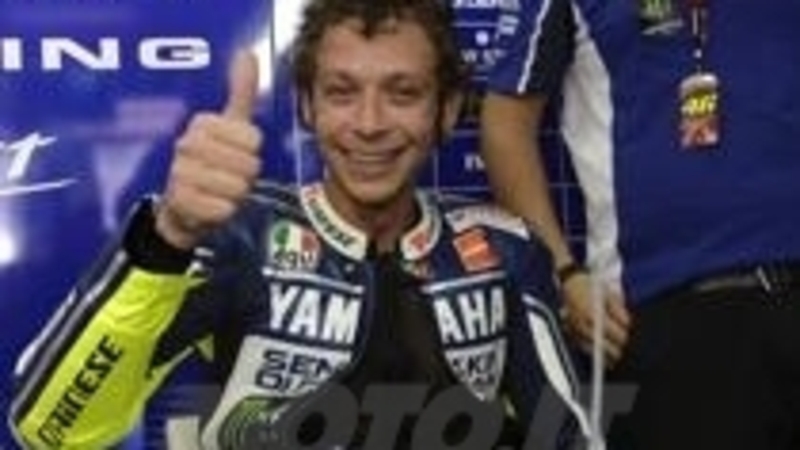 Rossi: &quot;Che gusto essere primo&quot;