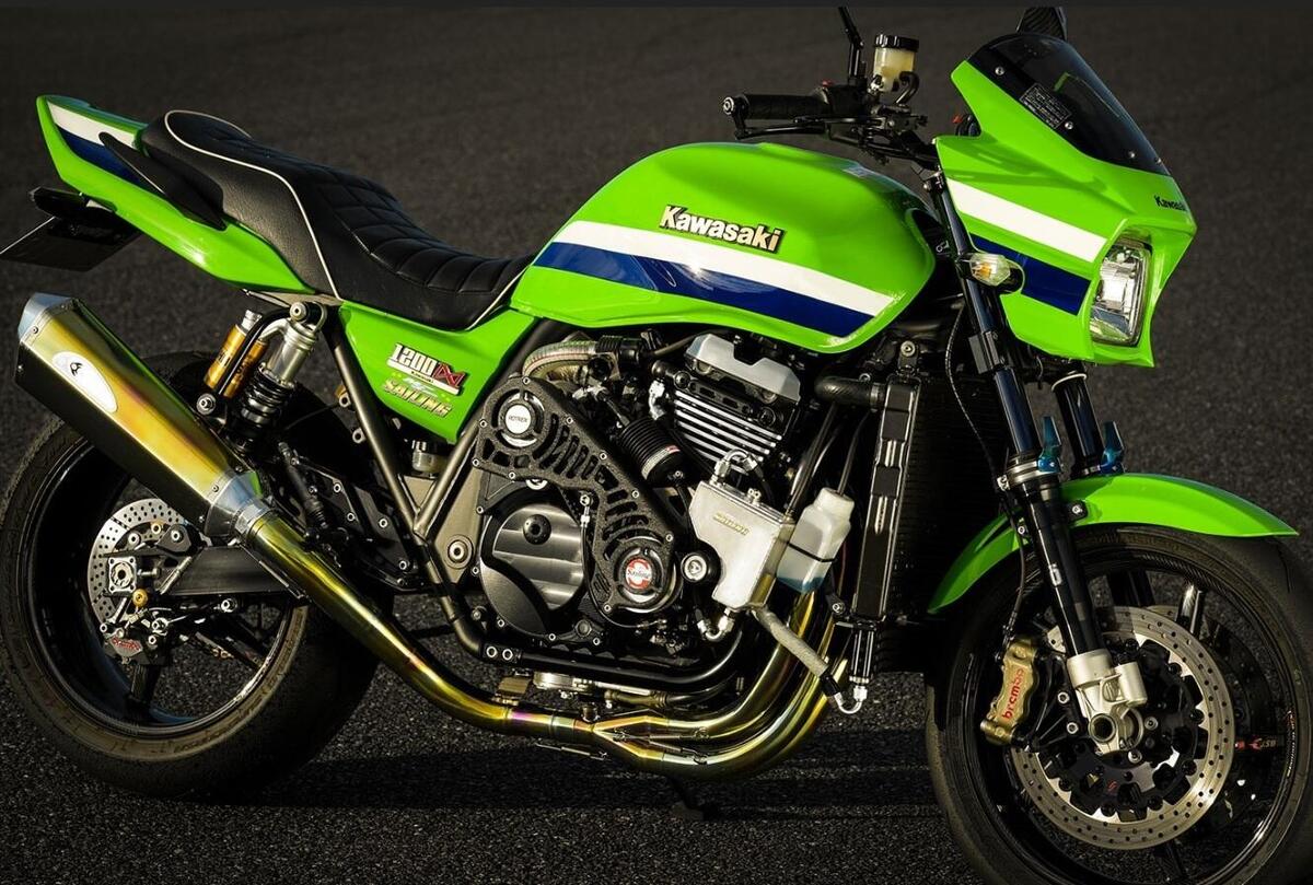 Una Kawasaki ZRX1200 DAEG sovralimentata: 206 cavalli - News - Moto.it