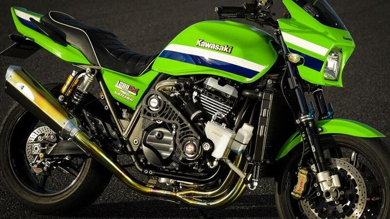 Una Kawasaki ZRX1200 DAEG sovralimentata: 206 cavalli
