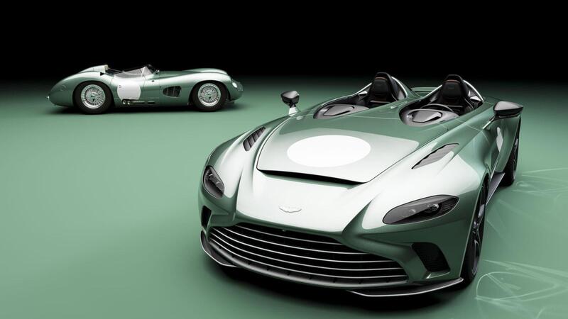 La nuova Aston Martin V12 Speedster Limited Edition ispirata all&rsquo;iconica DBR1