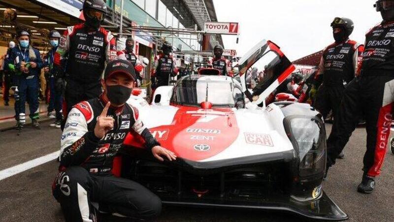 WEC 2021, 6 Ore di Spa: Pole per Toyota