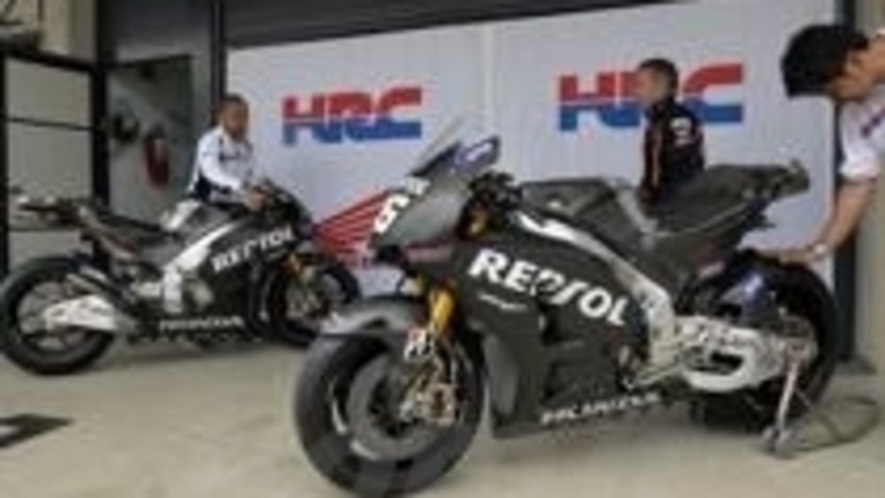 Honda, sorprese ad Aragon le RC-V 2014 