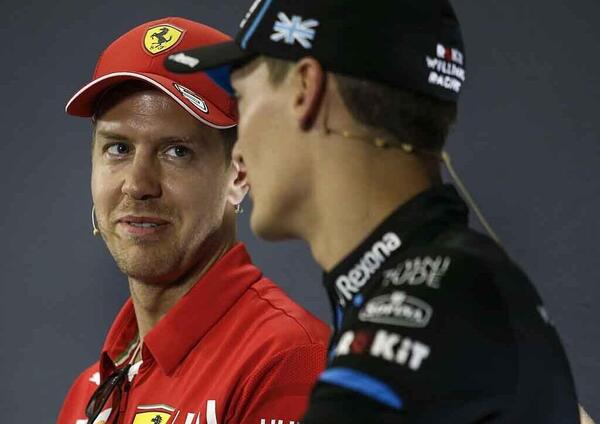 Vettel difende Russell: normale lo sfogo contro Bottas a Imola 