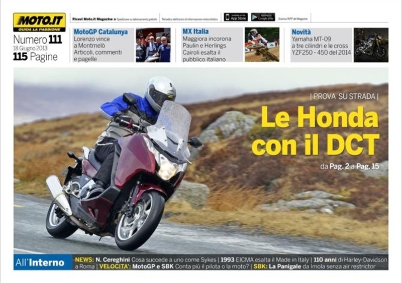 Magazine n&deg; 111, scarica e leggi il meglio di Moto.it  