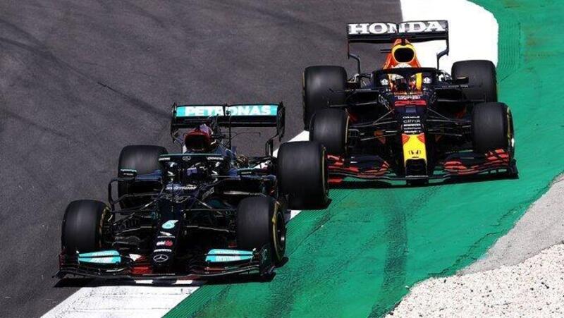 F1, GP Portogallo 2021: Hamilton vs Verstappen 2-1