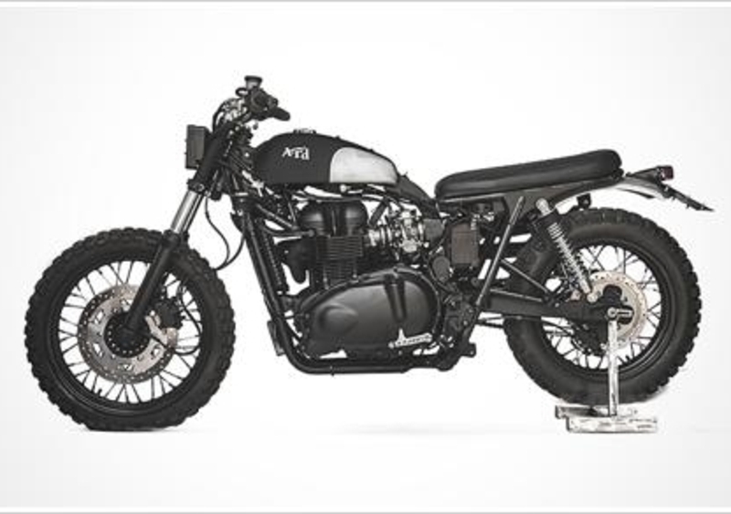 Anvil Motociclette Ard, che bella Triumph Scrambler