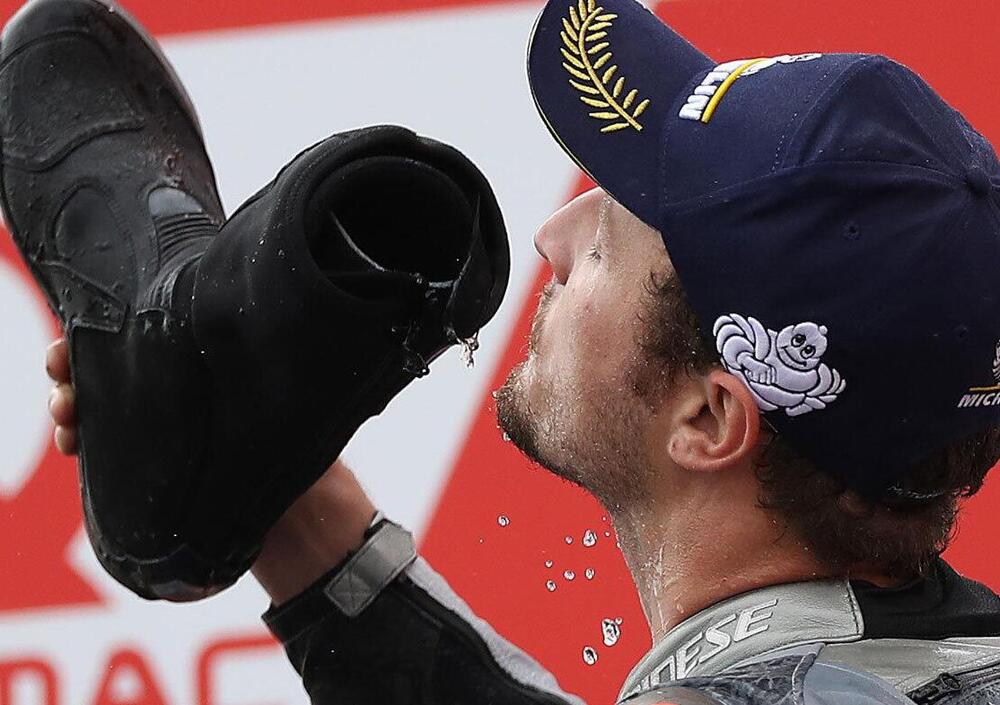 Addio Shoey: Jack Miller non berr&agrave; pi&ugrave; dallo stivale dopo un podio in MotoGP