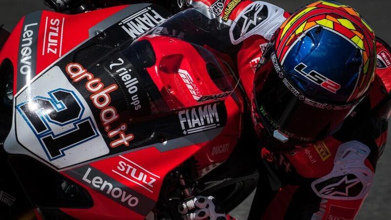 SBK 2021. La Honda prova ad Aragon, la Ducati a Navarra.