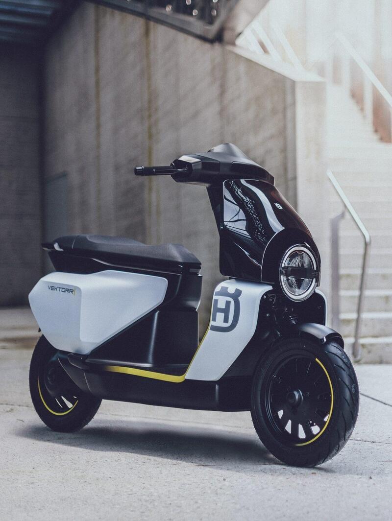 Vektorr. Ecco come sar&agrave; il primo scooter elettrico Husqvarna