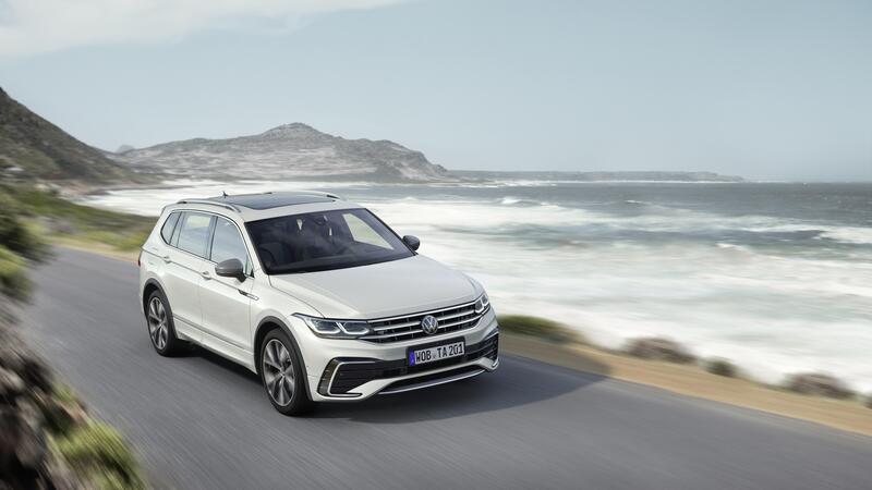 La nuova Tiguan Allspace 2021: termica con 7 posti e il 4x4