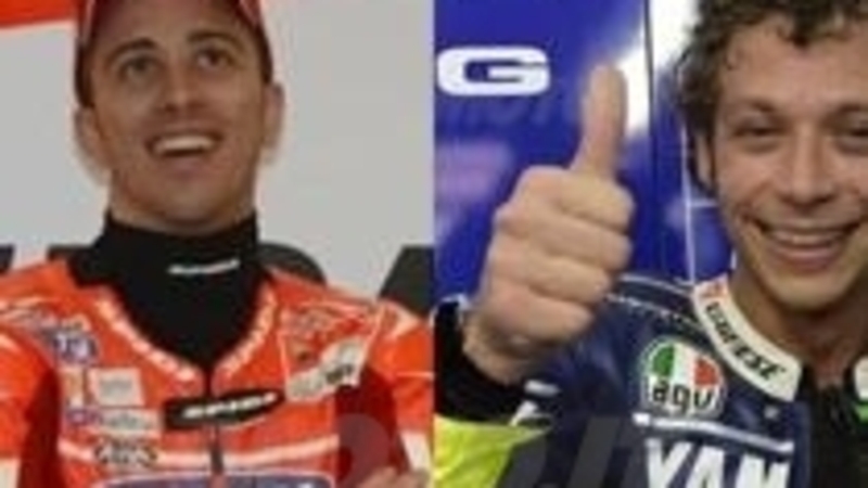 Rossi-Dovizioso, speranze e delusioni