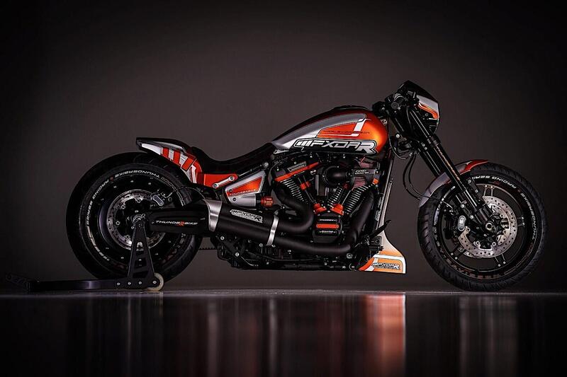 La FXDR &quot;Roar&quot; del 2019 di Thunderbike