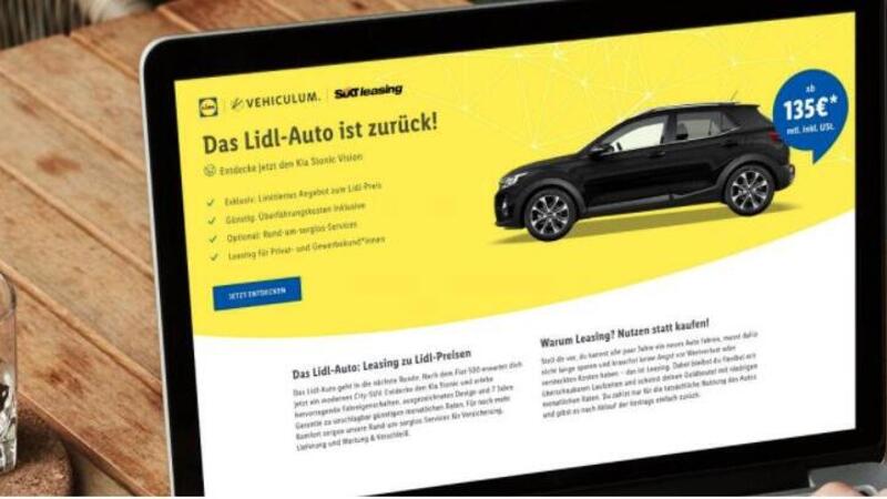 Lidl, in Germania si possono comprare anche le auto (ma sono gi&agrave; sold-out!)