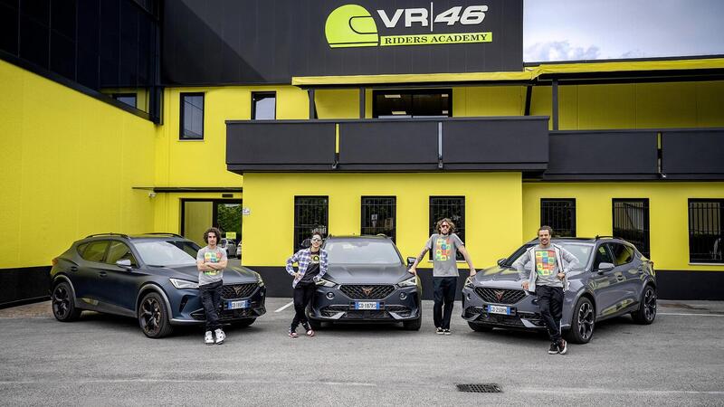 La VR46 firma un accordo triennale con Cupra: arriva a Tavullia una flotta di Formentor VZ da 310CV