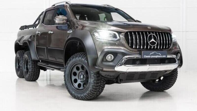 Mercedes-Benz Classe X a 6 ruote, il pick-up senza mezzi termini con 285 CV