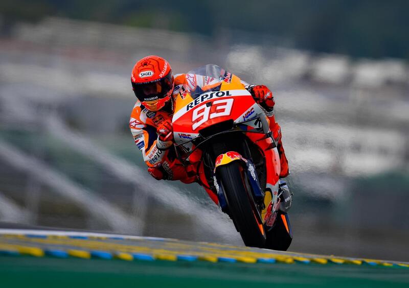 MotoGP 2021. GP di Francia. Marc Marquez davanti a tutti nelle FP3