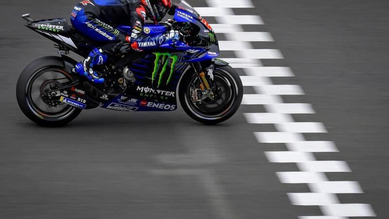 MotoGP 2021. GP di Francia a Le Mans. Pole position di Fabio Quartararo