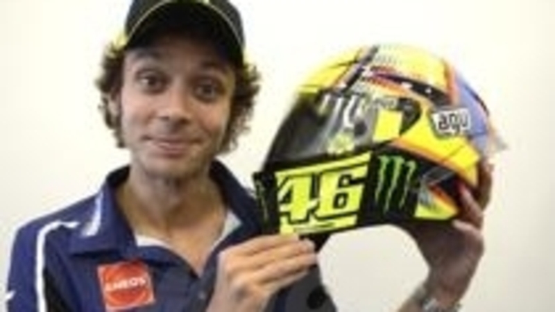 AGV Pista GP Soleluna, replica Valentino Rossi