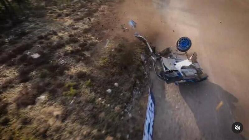 L&#039;assurdo incidente di Lars Andersson al RallyX Nordic [VIDEO]