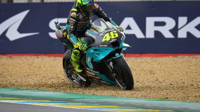 MotoGP 2021. GP di Francia. Valentino Rossi: &quot;In condizioni miste soffriamo&quot;