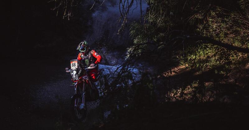 Andalucia Rally. Moto. Momentum Joan Barreda, en plein Honda