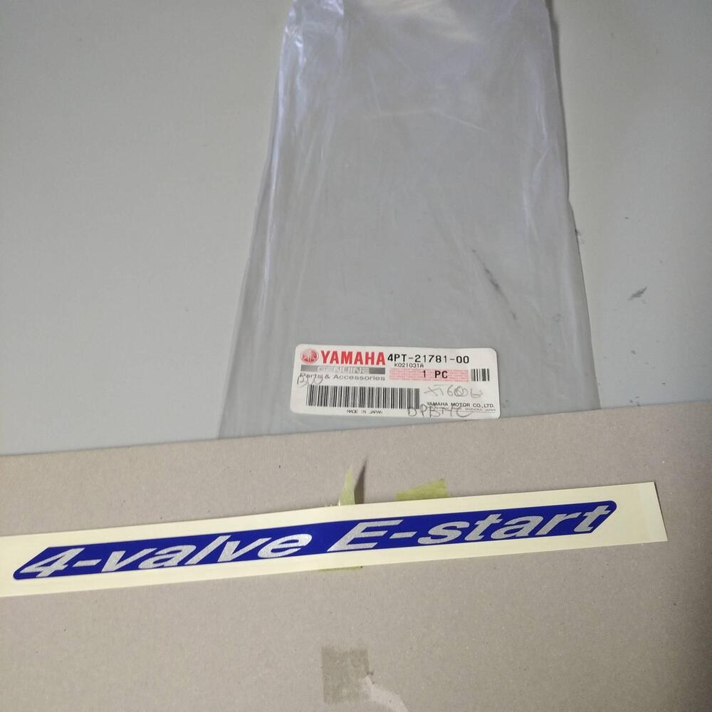 SCRITTA YAMAHA XT600E 3TB