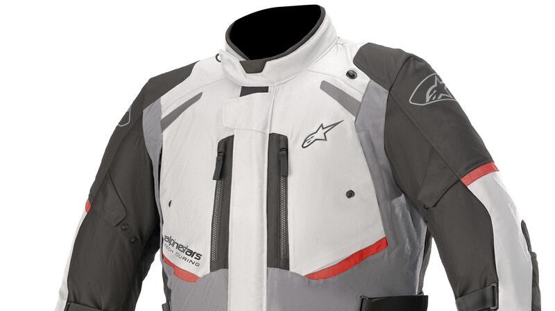 Alpinestars: giacca, pantaloni e guanti Andes v3 Drystar